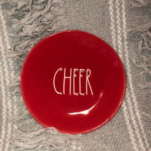 Rae Dunn “cheer” Plate